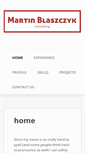 Mobile Screenshot of martinblaszczyk.com